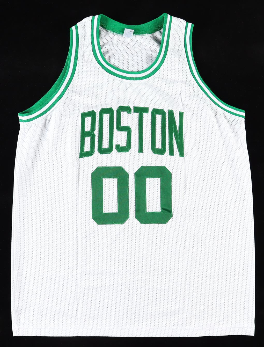 Robert Parish Signed Celtics Away Jersey (Beckett Witnessed)