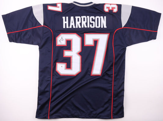 Rodney Harrison signed New England Patriots Jersey — JSA authenticated