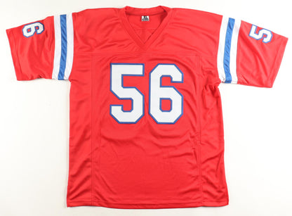 Andre Tippett Signed Jersey Inscribed "HOF 08" (JSA Witnessed)