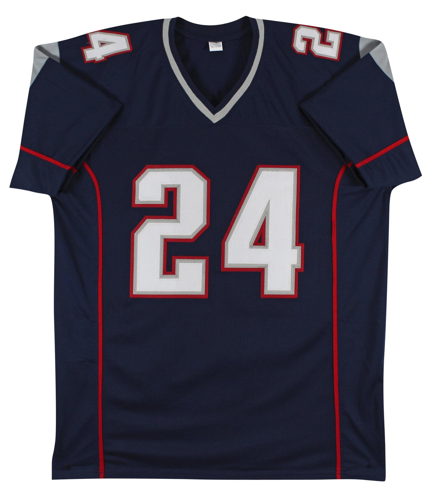 Ty Law Signed Patriots Jersey Inscribed "HOF 19" (Beckett Witnessed)