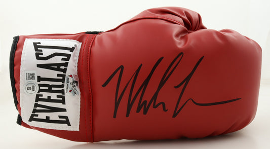 Mike Tyson Signed Everlast Boxing Glove (Beckett Witnessed & Tyson)