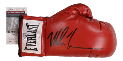 Mike Tyson Signed Everlast Boxing Glove (JSA Witnessed & Tyson)