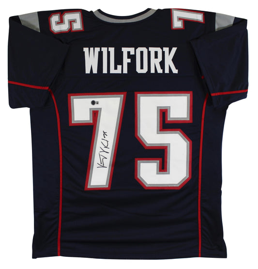 Vince Wilfork Signed Patriots Jersey (Beckett Witnessed)