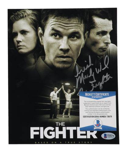 "Irish" Micky Ward Signed "The Fighter" Movie 8x10 Photo (Beckett)