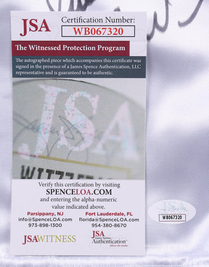 "Irish" Micky Ward Signed Boxing Trunks (JSA Witnessed)