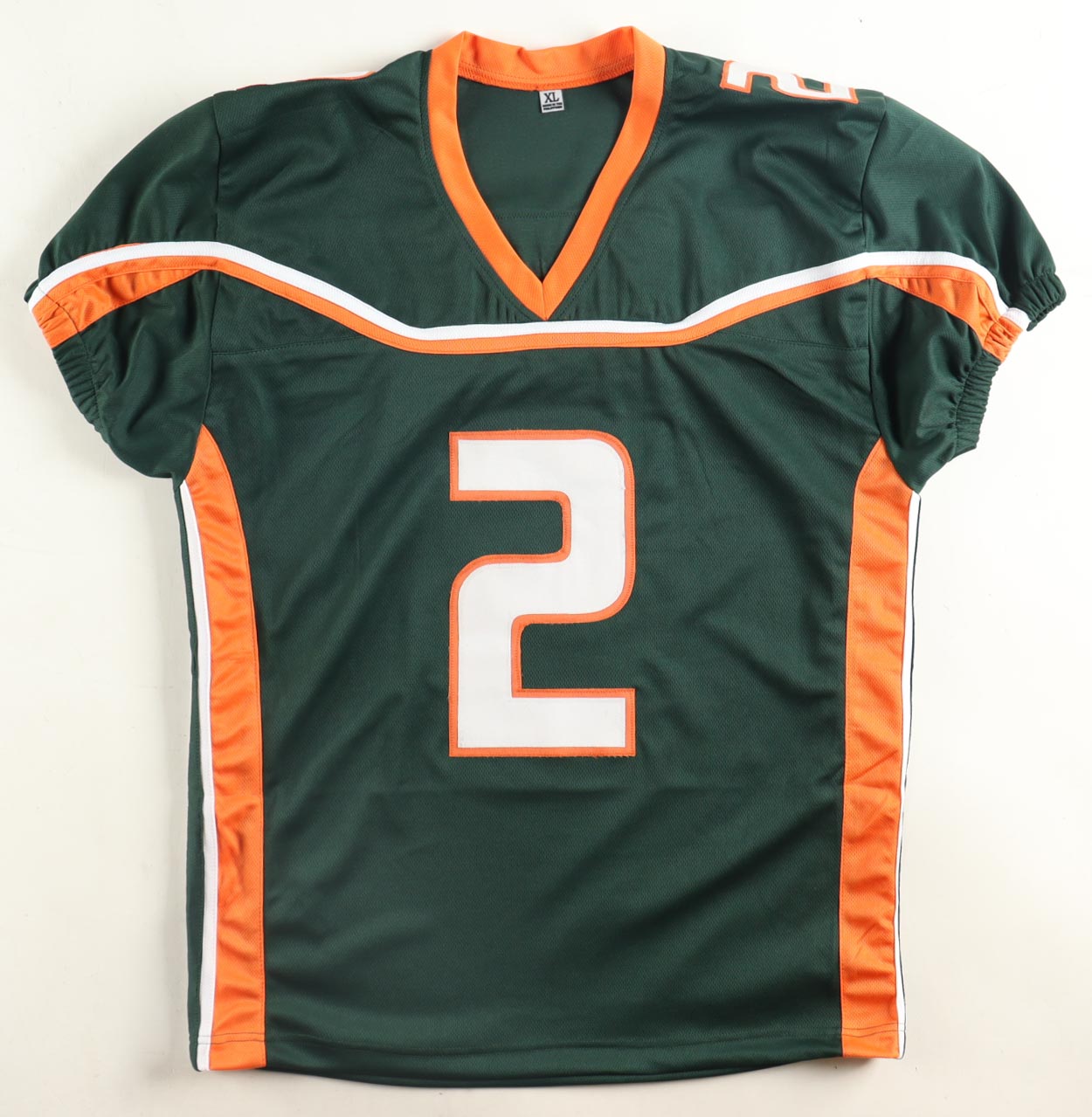Willis McGahee signed Miami Hurricanes Jersey — Beckett authenticated — view 3