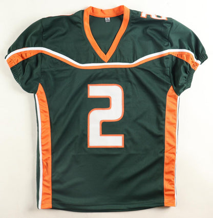 Willis McGahee signed Miami Hurricanes Jersey — Beckett authenticated — view 3
