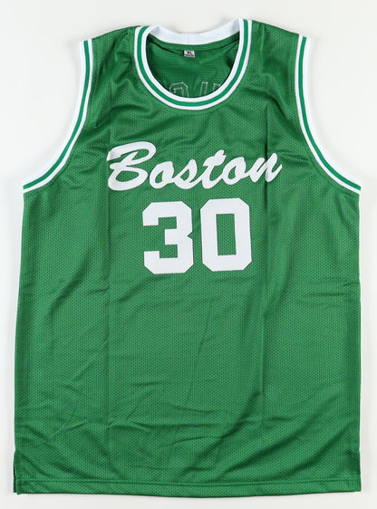 Sam Hauser Signed Home Boston Celtics Jersey (Beckett Witnessed)