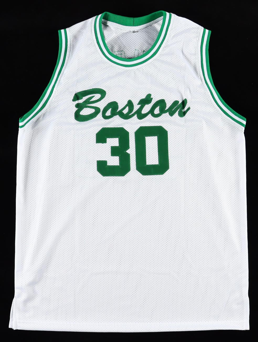 Sam Hauser Signed Away Boston Celtics Jersey (Beckett Witnessed)