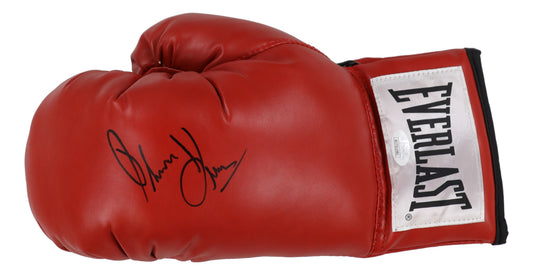 Thomas "Hitman" Hearns Signed Everlast Boxing Glove (JSA Witnessed)