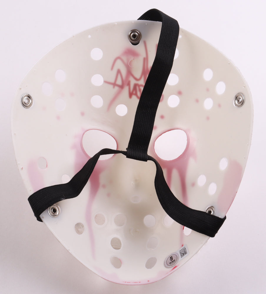 "Friday the 13th" Ari Lehman Signed Jason Voorhees Mask Inscribed "Jason 1" (Beckett Witnessed)